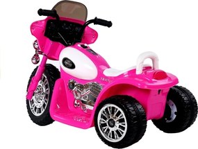 LEAN CARS Nabíjací motocykel JT568 Dark Pink