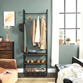 Vešiakový stojan s botníkom HSR81BX