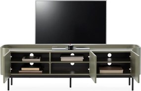 Zelený TV stolík 180x55x40 cm Willa – MOME