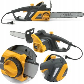 Elektrická píla Stiga Cs 122c 16" 2,2 kW Ergonomická Lehká