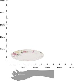 Porcelánový tanier Delicate Flowers, (fi) 27 cm, kvety