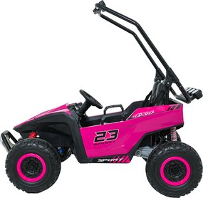Ramiz Elektrická bugina TURBO 23 pre deti ružová