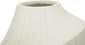 Váza Ice Jar 38 cm krémová