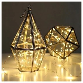 Vianočná svetelná reťaz 50 LED, teplá biela