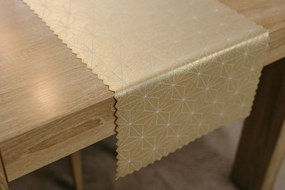 Dekorstudio Luxusný behúň na stôl Stars - zlatý SW19 Rozmer behúňa (šírka x dĺžka): 40x110cm