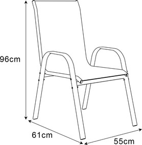 ZÁHRADNÝ JEDÁLENSKÝ SET ILARIO 2 X STOLIČKA + DVOJKRESLO + STÔL + STOLÍK