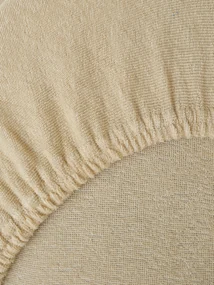 Froté plachta 140 × 200 cm - béžová