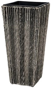 Kvetináč BIANIA šedý 28X28X60