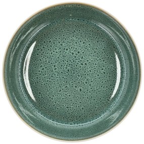 Biela/zelená miska z kameniny 850 ml Gastro White/Green – Bitz