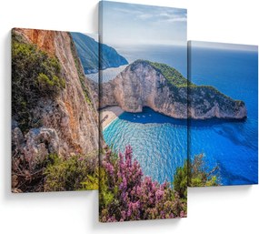Obraz - Pláž Navagio, Grécko (90x60 cm)