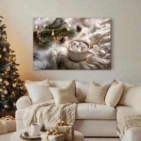 Obraz vianočná pohoda s kakaom