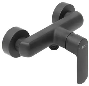 Sprchová batéria SAT Feel bez sprchového setu 150 mm čierna matná SATBSFEEL268C, 1 ks