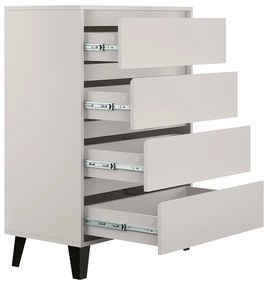 Komoda BOGAN 4S70, biela