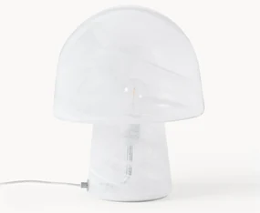 Stolová lampa's mramorovým efektom Talia, rôzne veľkosti