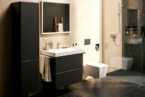 Hansgrohe Tecturis E, páková umývadlová batéria 110 CoolStart EcoSmart+ s odtokovou garnitúrou, chrómová, HAN-73014000