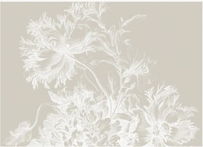 Vliesová tapeta Engraved Flowers