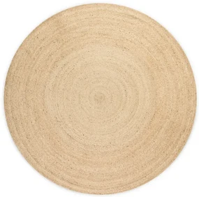 Koberec Hanse Home Jute Braided Rangpur naturálny / ivory