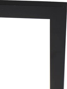 Stropné svietidlo čierne 40 cm vrátane LED s diaľkovým ovládaním - Live