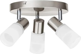 Eglo 55066 - LED bodové svietidlo 3xE14/4W/230V matný chróm