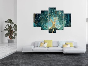 Obraz – Strom života vo vesmíre (150x105 cm)