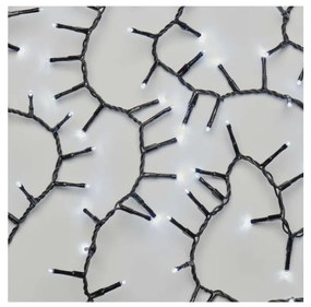 LED Vianočná vonkajšia reťaz 400xLED/13m IP44 studená biela