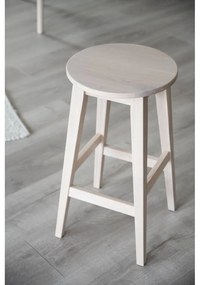 Barová stolička z dubového dreva v prírodnej farbe (výška sedadla 65 cm) Austin – Rowico