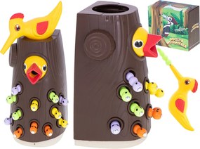 KIK Magnetická hra KIK: Nakŕm ďatľa a chytaj červíky