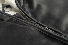 SENSILLO Pončo do autosedačky GRAPHITE PLUSH