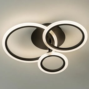 Brilagi - LED Stmievateľný prisadený luster ORBITS LED/40W/230V 3000-6500K čierna + DO