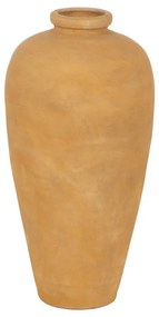 Keramická vysoká váza v horčicovej farbe (výška 60 cm) Eufen – Ixia