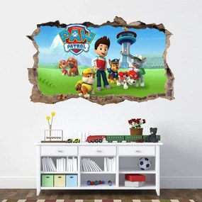 Nálepka na stenu Paw Patrol 47x77cm