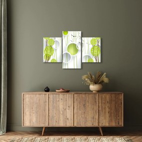 Obraz abstrakcie so stromami (90x60 cm)