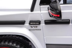 Ramiz Detské vozidlo Mercedes G63 AMG LIFT, biele