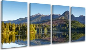 Obraz na stenu 4 dielny SLOVENSKO SK017E41