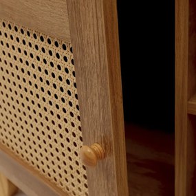 Stolík pod televízor NOTTO s ratanom 849652