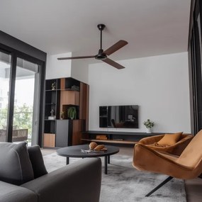 ZEVENTI - Stropný ventilátor TOFINO hnedý