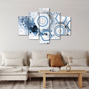 Obraz - Geometrická abstrakcia (150x105 cm)