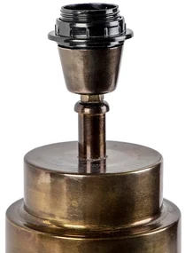 Art Deco stolná lampa bronzová bez tienidla - Bruut