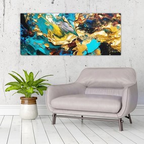Obraz - Textúrovaná olejomaľba (120x50 cm)