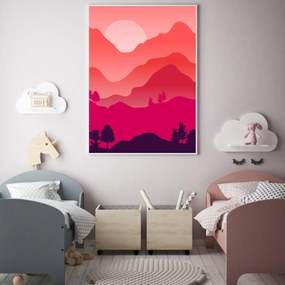 Plagát - Horská krajina (A4)