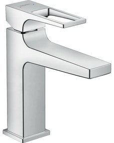 HANSGROHE Metropol páková umývadlová batéria s odtokovou súpravou s tiahlom, strmeňová páka, výška výtoku 117 mm, chróm, 74506000