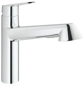 Grohe Eurodisc drezová batéria s vyťahovacou sprškou chróm 32257002 G32257002