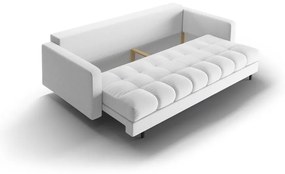 Svetlosivá rozkladacia/s úložným priestorom pohovka 222 cm Bali – Cosmopolitan Design
