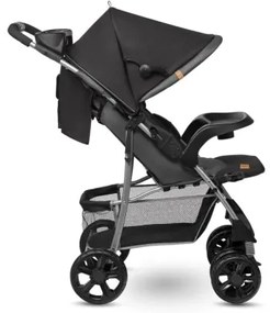 Lionelo - Športový kočík EMMA PLUS čierna