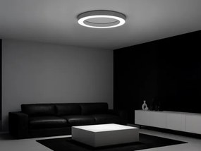 LED stropné svietidlo LED/100W/230V 3000/4000/6500K pr. 100 cm biela