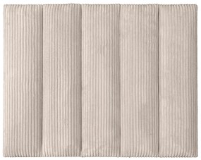 Čalúnený nástenný panel FRAME LINCOLN 15x60 cm Farba: Hnedá