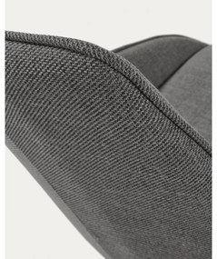 Tmavosivá jedálenská stolička Jenna – Kave Home