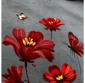 Obliečky mikroplyš REDFLOWA sivá Rozmer obliečky: 70 x 80 cm | 140 x 200 cm