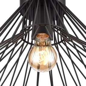 ONLI - Stropné svietidlo DUCCIO 1xE27/22W/230V pr. 30 cm čierna