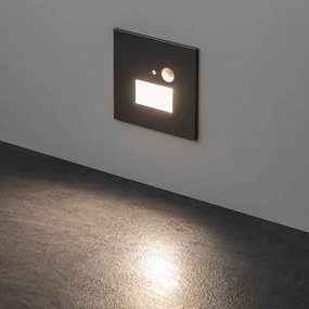 LED schodiskové svietidlo s pohybovým senzorom LED/1,5W/230V 3000/4000/6000K strieborné